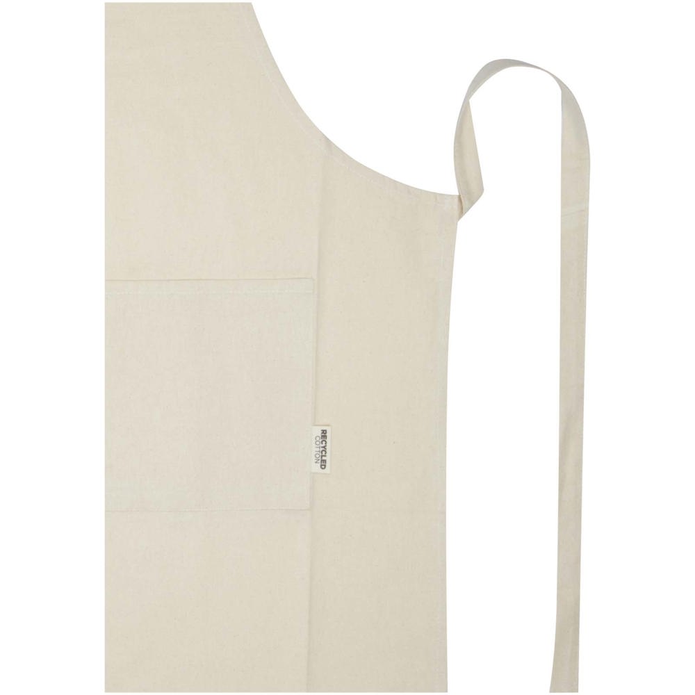 Nia schort van 200 g/m² gerecycled katoen