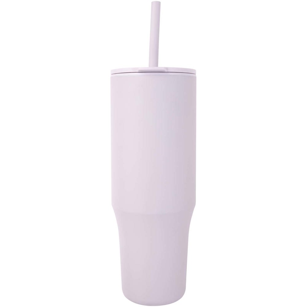 Brady 900 ml RCS gecertificeerde geïsoleerde beker met siliconen rietje
