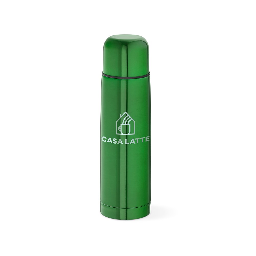 Donau thermos gerecycled roestvrij staal 500 ml - Groen