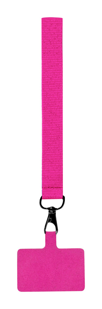 Deston - mobiele houder armband - voor bedrijven en relatiegeschenken - Fuchsia