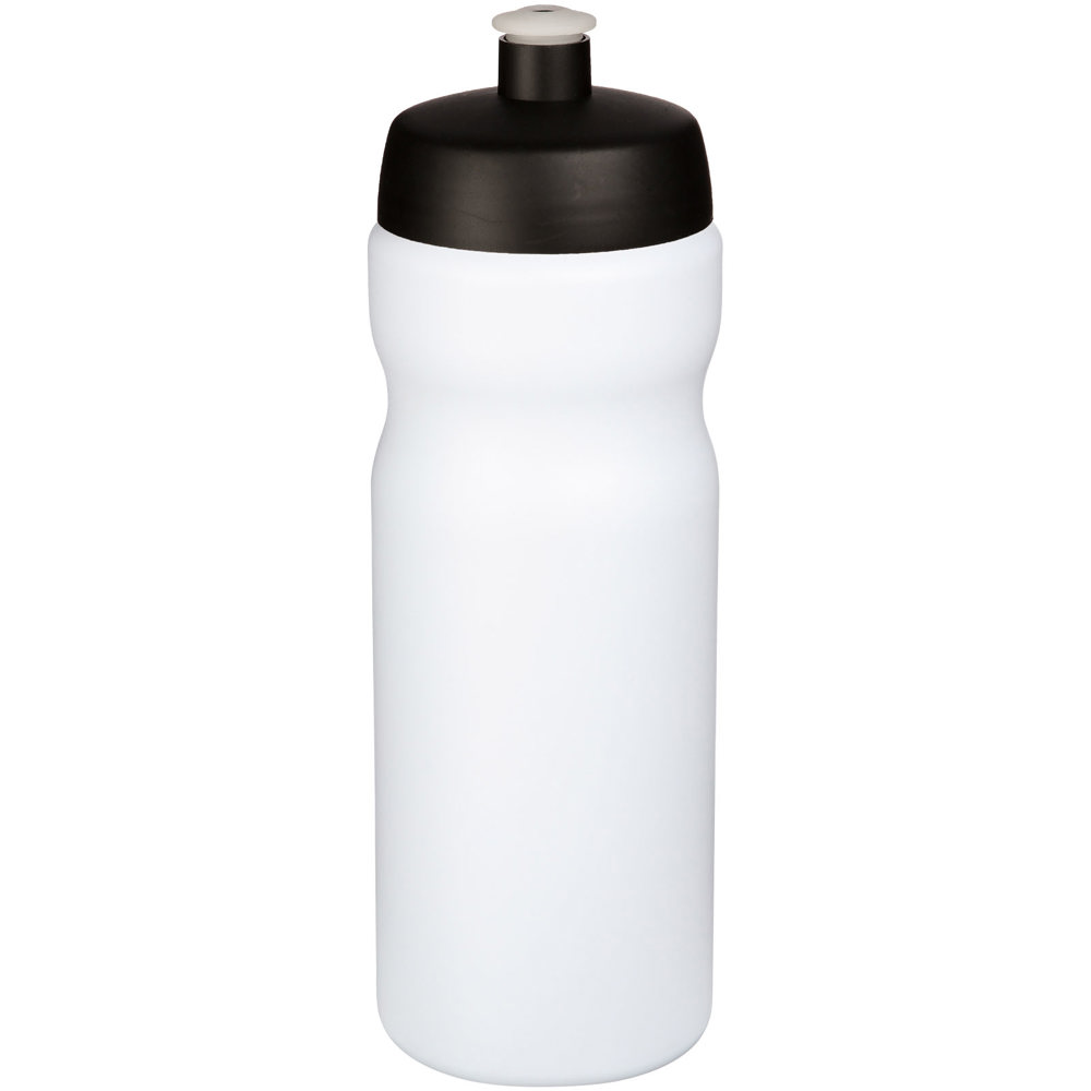 Baseline® Plus drinkfles van 650 ml - bedrukt of onbedrukt verkrijgbaar - Zwart, Wit