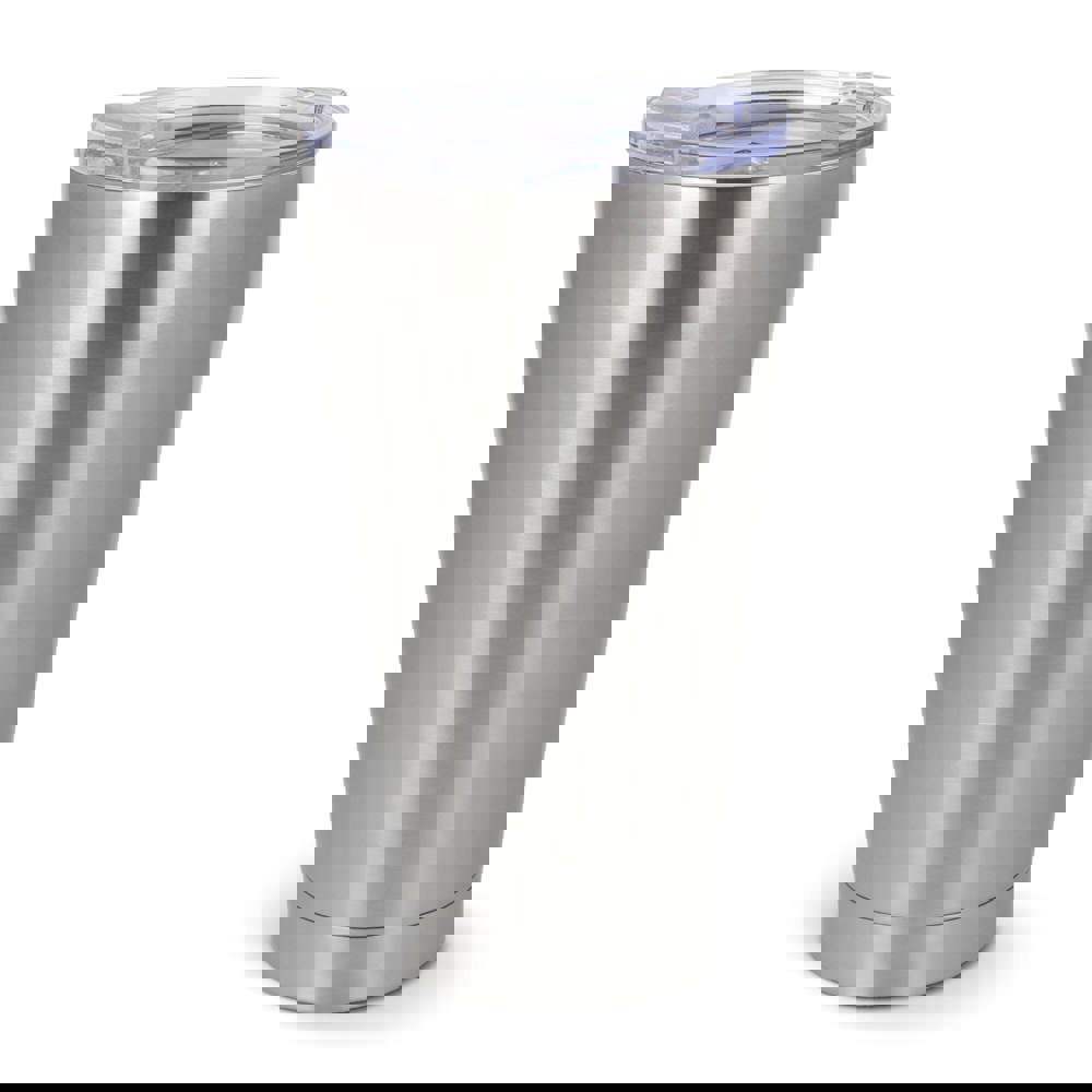 T-ceramic thermosbeker met deksel Cango 500ml - voor bedrijven en relatiegeschenken - zilver