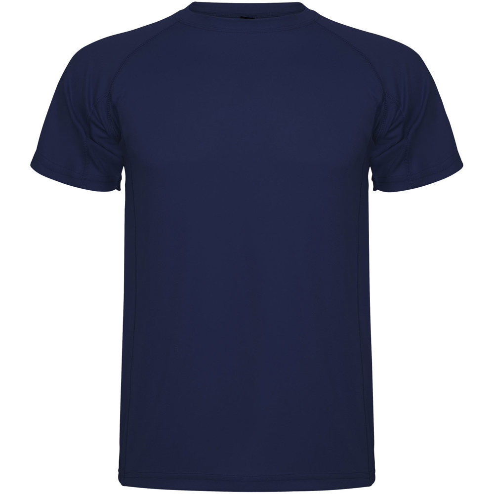 Montecarlo sportshirt met korte mouwen voor kinderen - voor bedrijven en relatiegeschenken - Marineblauw