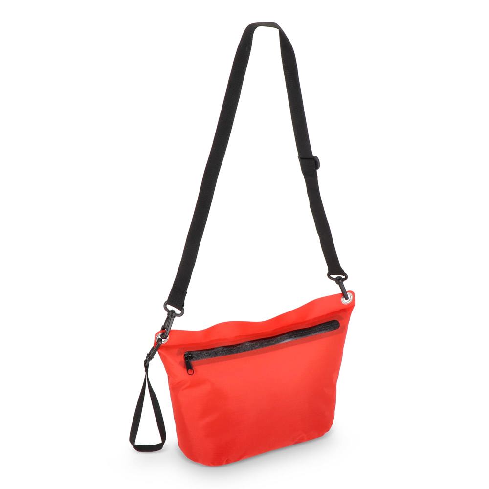 Waterbestendige Ripstop Schoudertas 33 x 23 x 13 cm - rood