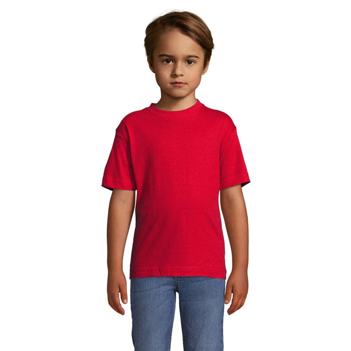 REGENT KIDS - REGENT Kinder t-shirt 150g - bedrukt of onbedrukt verkrijgbaar - rood