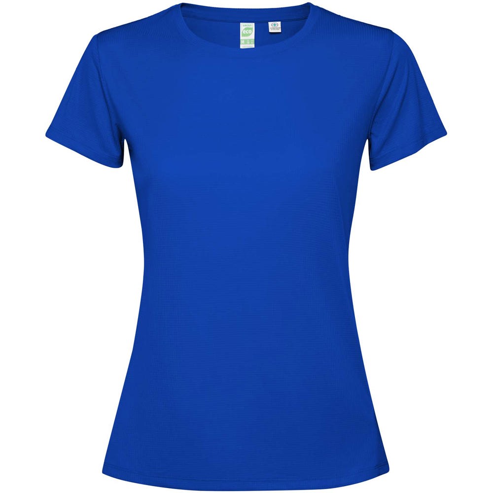 Estoril T-shirt met korte mouwen voor dames - bedrukt of onbedrukt verkrijgbaar - Koningsblauw