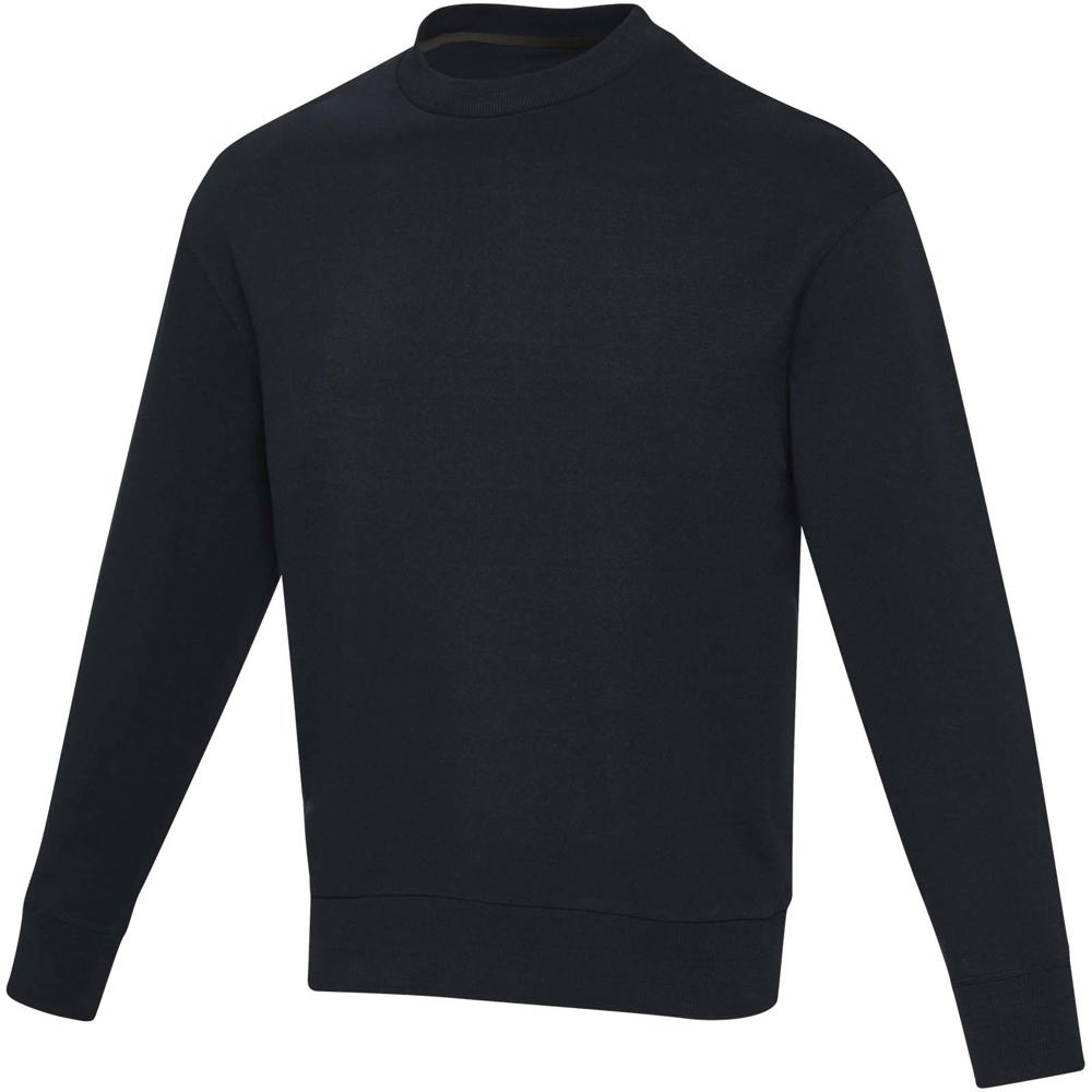 Jet uniseks Aware™ gerecyclede trui met crewneck - bedrukt of onbedrukt verkrijgbaar - Marineblauw