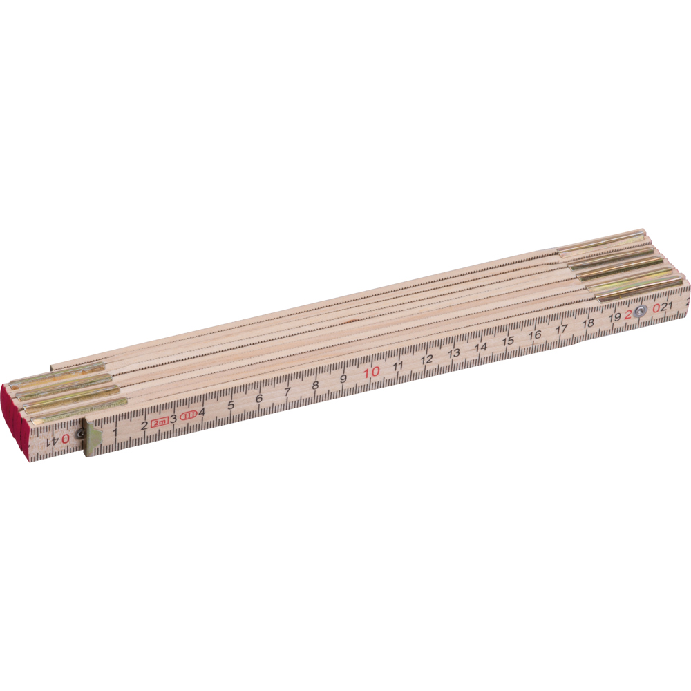 Houten duimstok - Beige