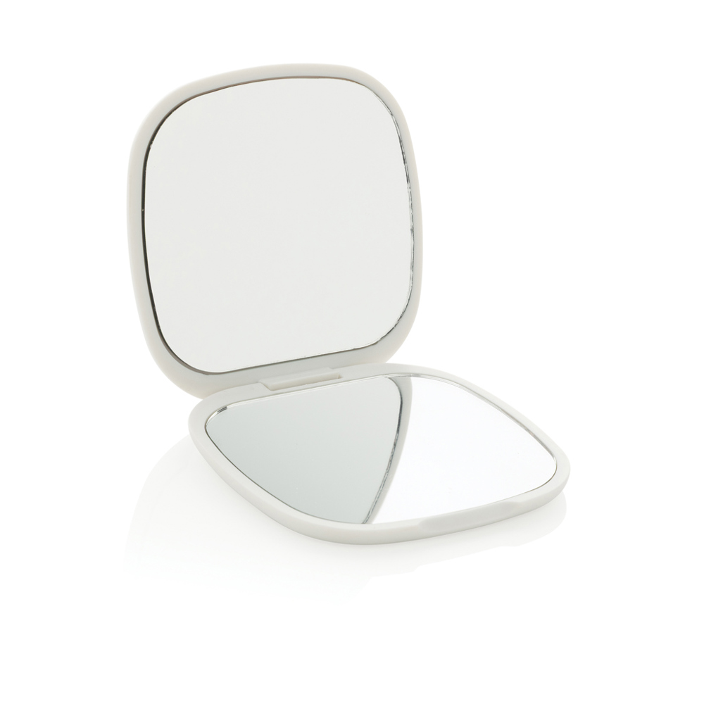 Reflecta RCS rplastic make-upspiegel - voor bedrijven en relatiegeschenken - wit (± PMS White)