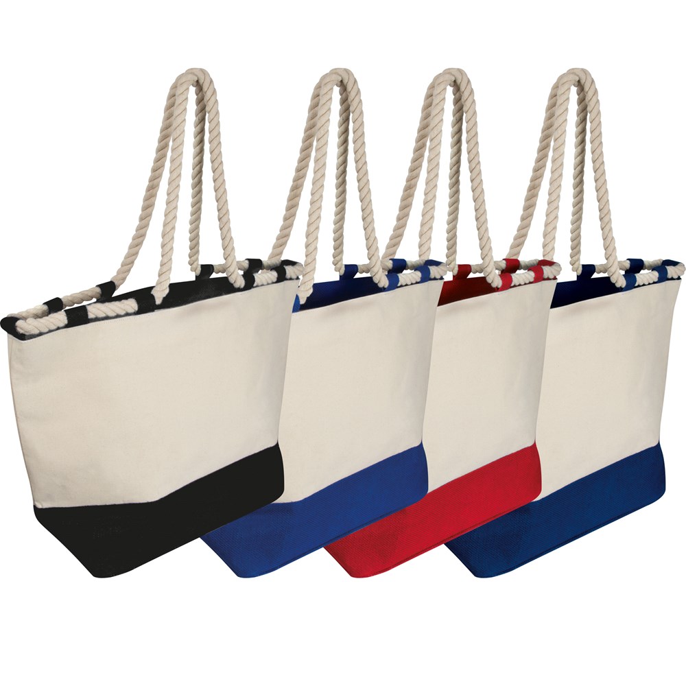Strandtas met koord - voor bedrijven en relatiegeschenken