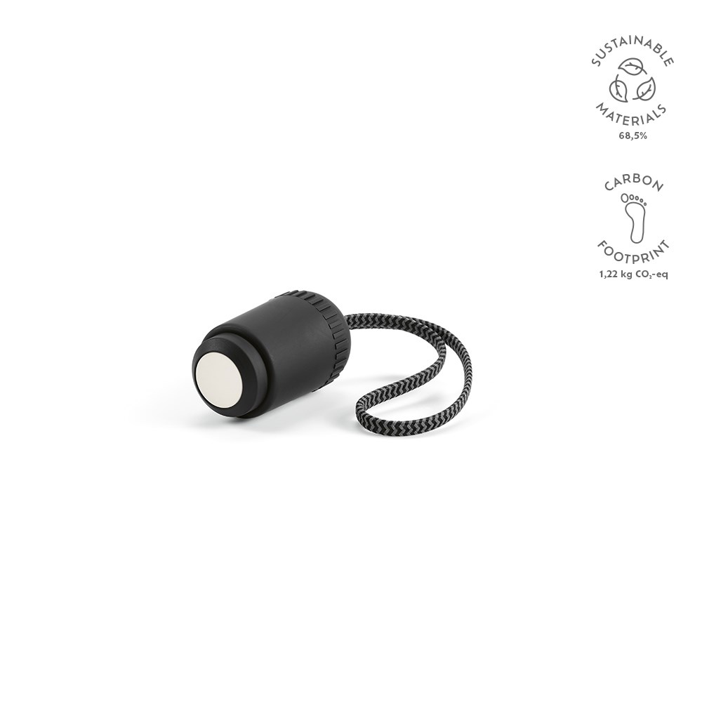 Versacord kabel rPET - Zwart - voor bedrijven en relatiegeschenken