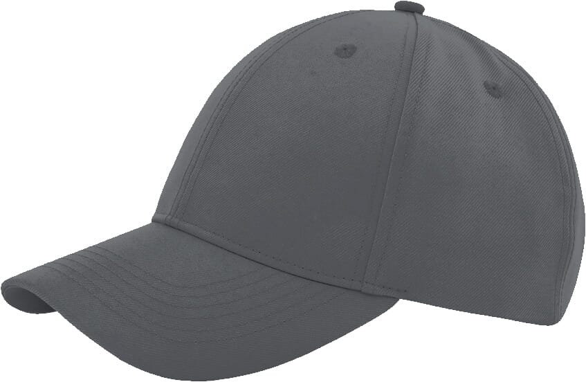 100% rPET cap - kopen of bedrukken - Donkergrijs (PMS Cool Gray 11c) / Donkergrijs