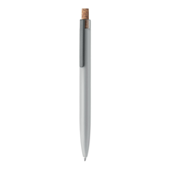 BERGAMO + - Gerecyclede aluminium pen - kopen of bedrukken - Mat Zilver