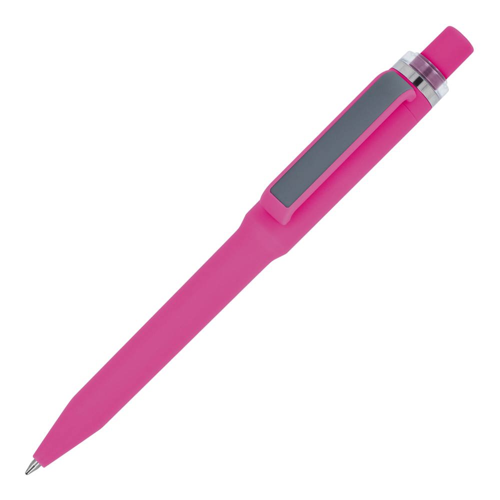Ozzy pen soft touch - bedrukt of onbedrukt verkrijgbaar - roze