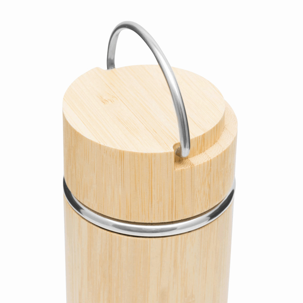 BAMBOO HOT - Isoleerfles - voor bedrijven en relatiegeschenken