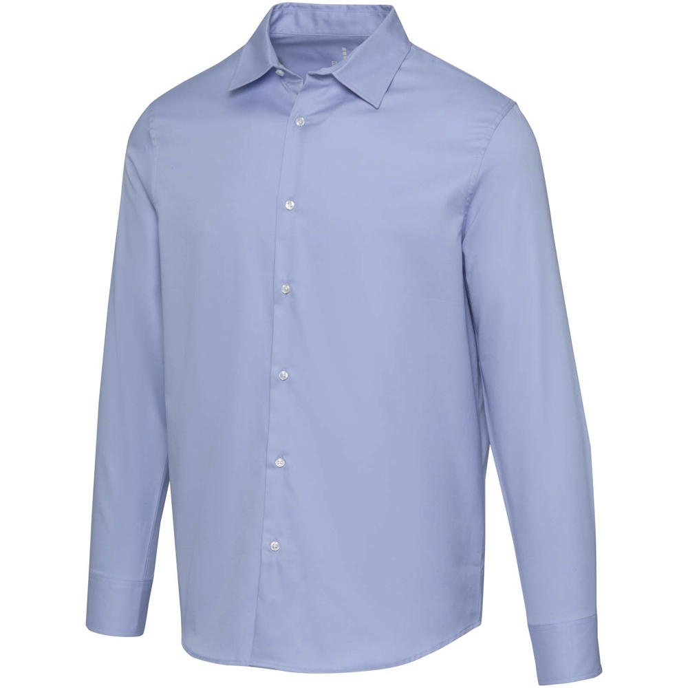 Citrine twill herenoverhemd - voor bedrijven en relatiegeschenken - Lichtblauw