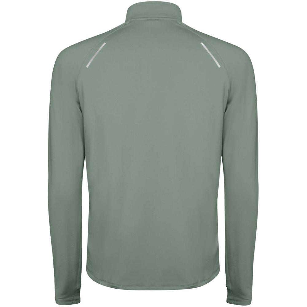 Estambul herensweater met lange mouwen en halve rits