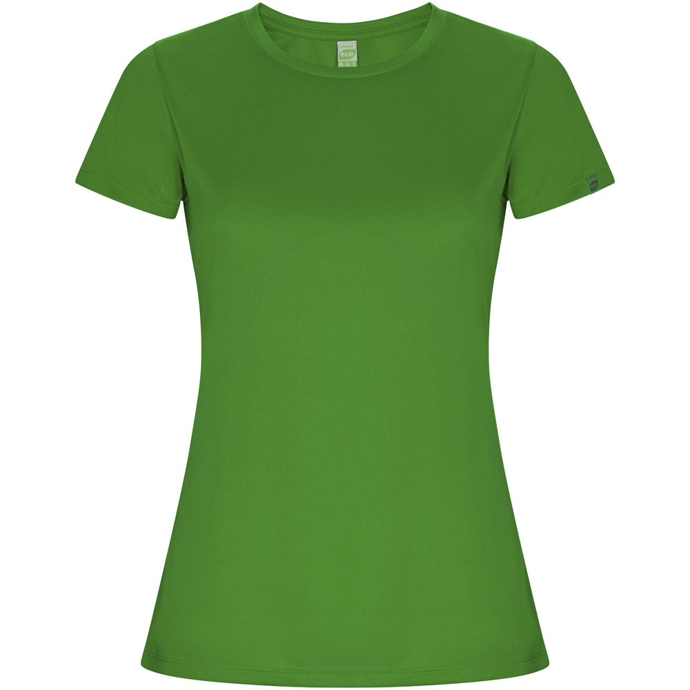 Imola sportshirt met korte mouwen voor dames - met logo of onbedrukt bestellen - Varen groen