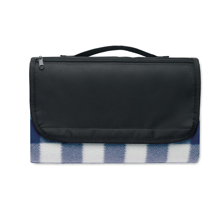 CALY - RPET fleece deken 150 gr/m² - kopen of bedrukken - blauw