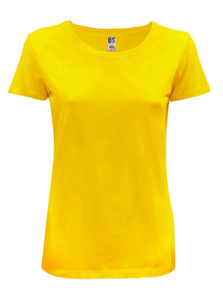 BS Evolution dames t-shirt, 150 gr/m² - bedrukt of onbedrukt verkrijgbaar - goud