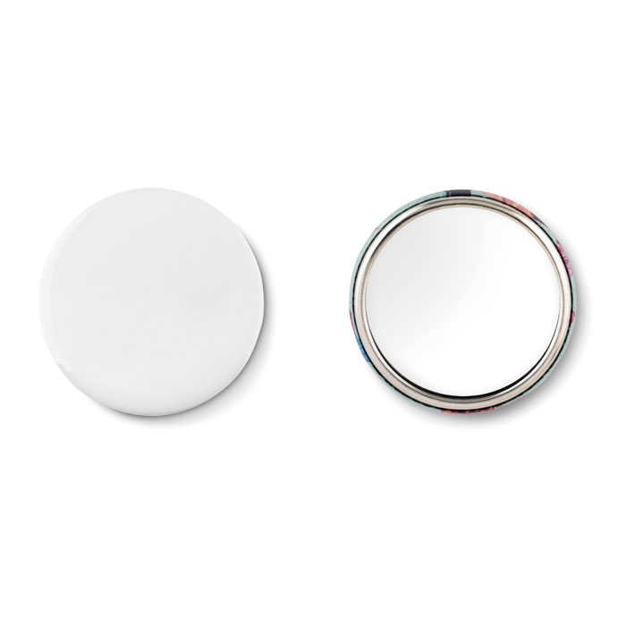MIRROR - Metalen button - voor bedrijven en relatiegeschenken