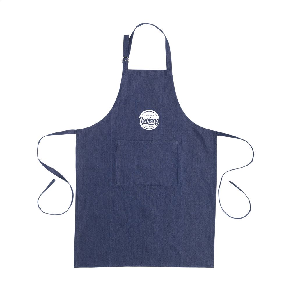 Apron GRS Recycled Denim (220 g/m²) schort