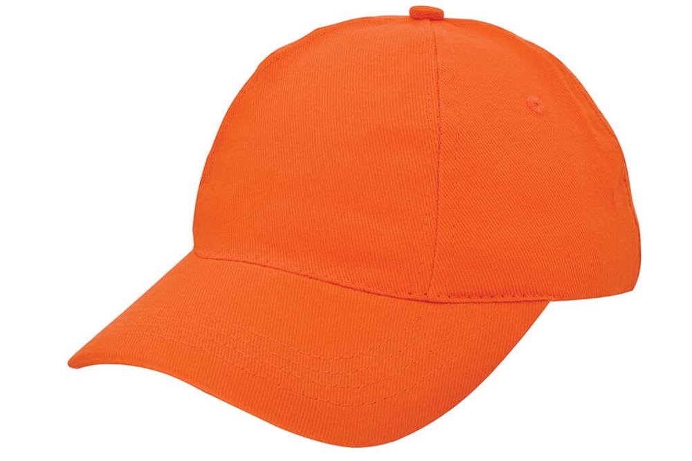 Brushed promo cap - met logo of onbedrukt bestellen - Oranje (PMS 165c) / Oranje