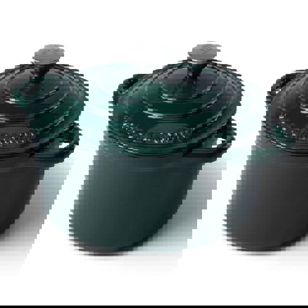 Orrefors Jernverk grote geëmailleerde braadpan 5L - voor bedrijven en relatiegeschenken - groen