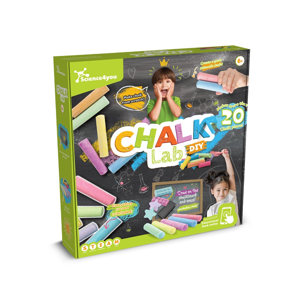 CHALK FACTORY. Krijtfabriek ideaal voor kinderen - voor bedrijven en relatiegeschenken