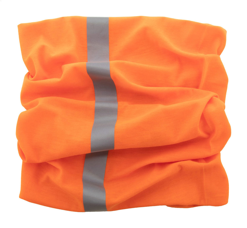 Reflex - reflecterende multifunctionele sjaal - voor bedrijven en relatiegeschenken - Oranje