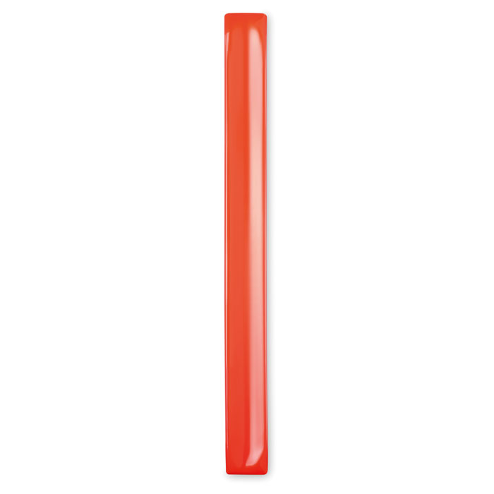 ENROLLO - Reflecterende armband 32x3cm - bedrukt of onbedrukt verkrijgbaar - Oranje