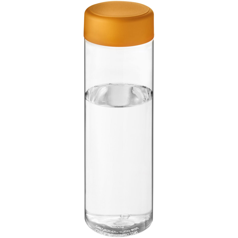H2O Active® Vibe 850 ml sportfles - voor bedrijven en relatiegeschenken - Transparent, Oranje