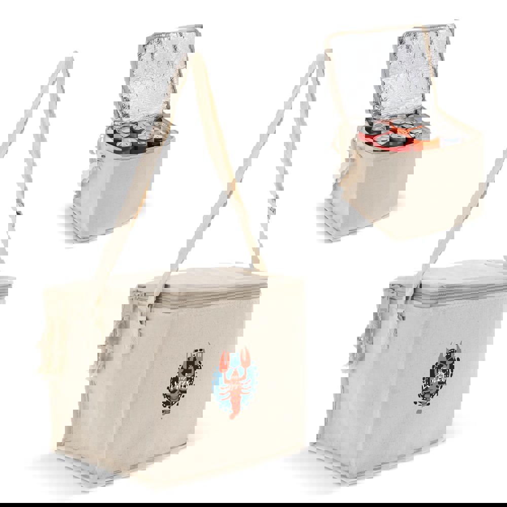 Koeltas katoen vierkant 22x18x18cm - kopen of bedrukken