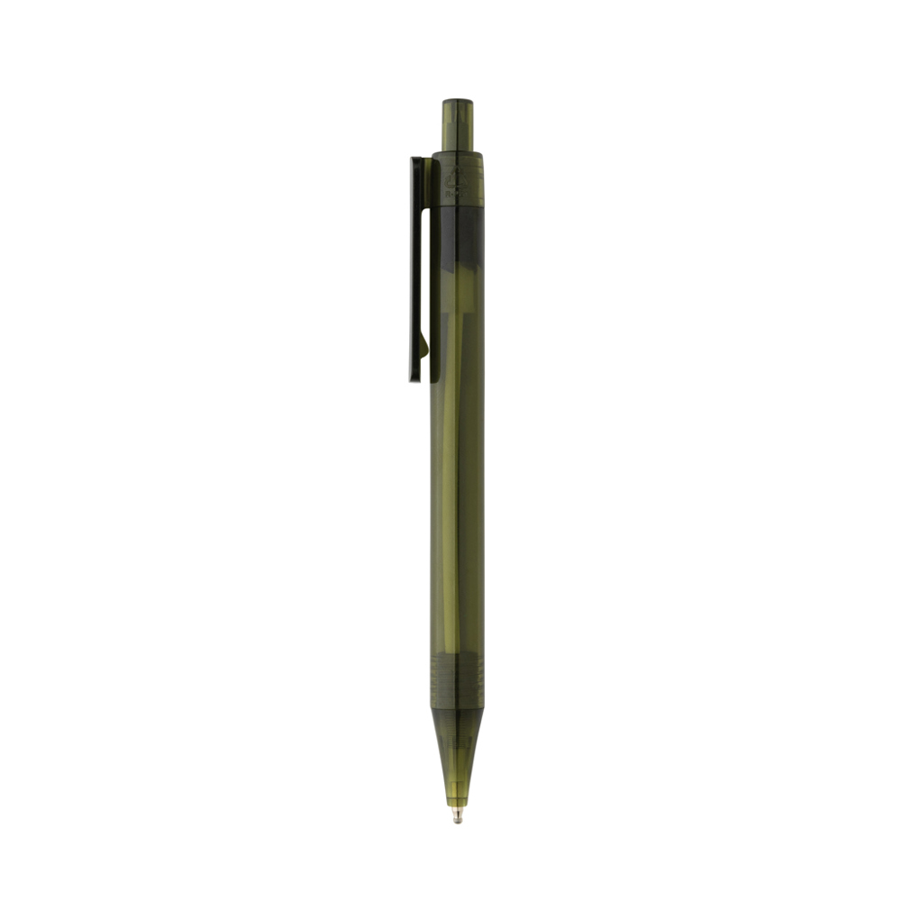 GRS RPET X8 transparante pen