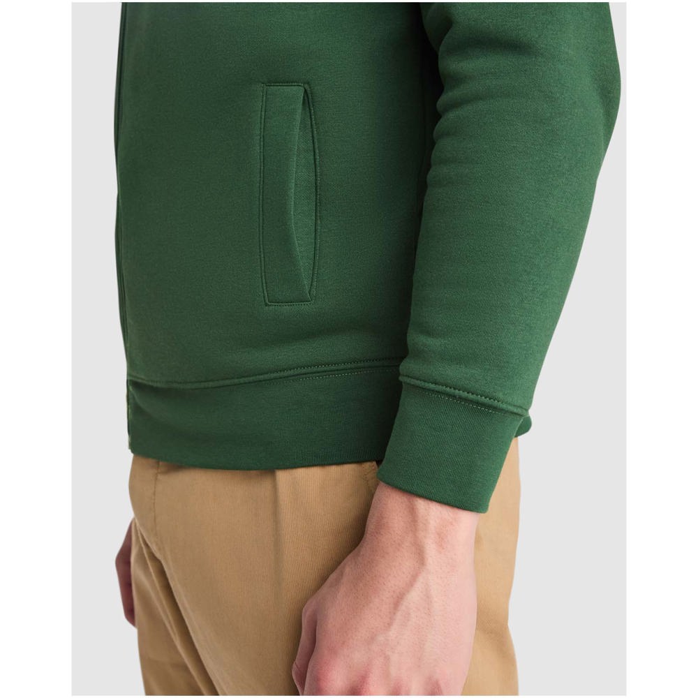 Ulan unisex sweater met volledige rits