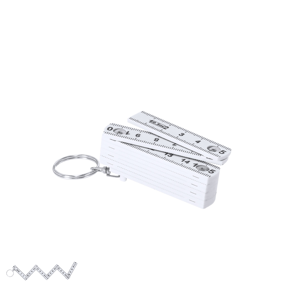 Sleutelhanger Liniaal Qivan