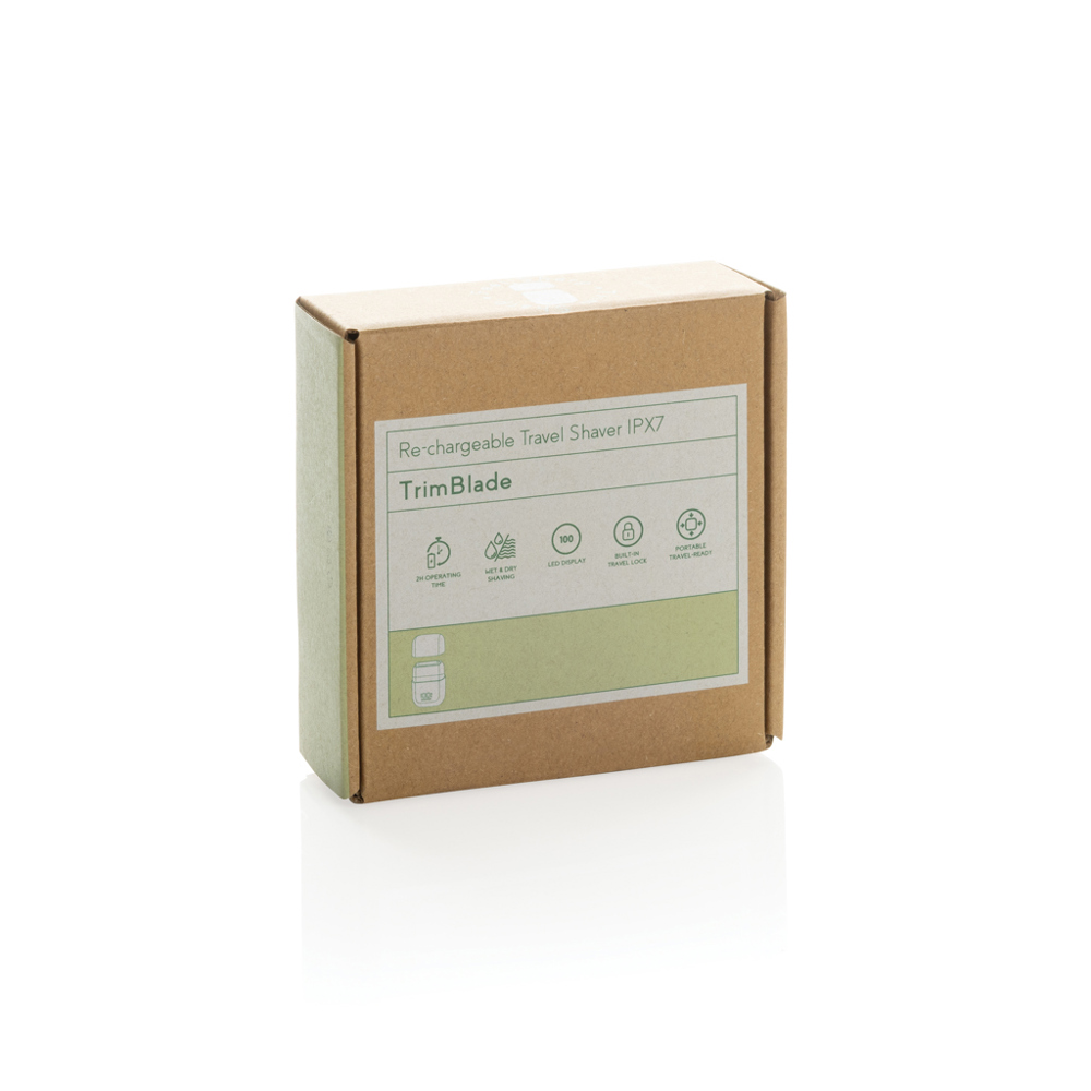TrimBlade herlaadbare Travel Shaver IPX7
