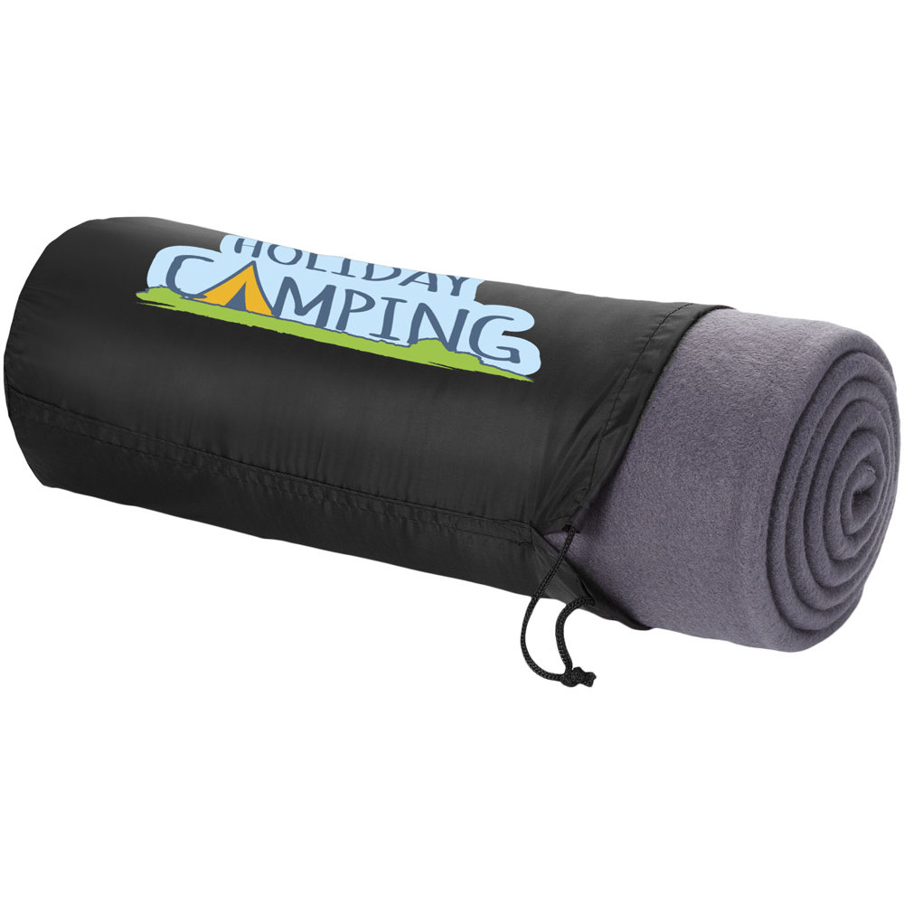 Huggy fleecedeken met hoes 150x120 cm