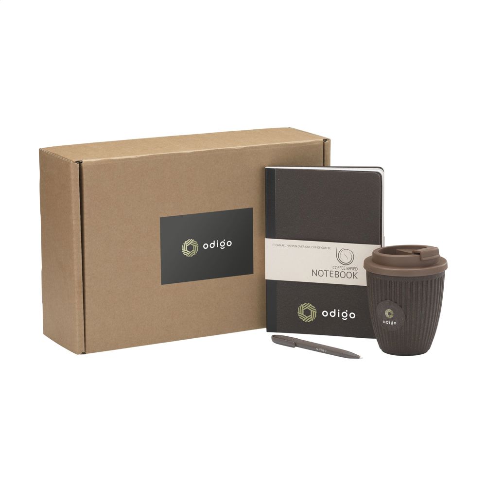 Merch Set Coffee Waste geschenkset - met logo of onbedrukt bestellen