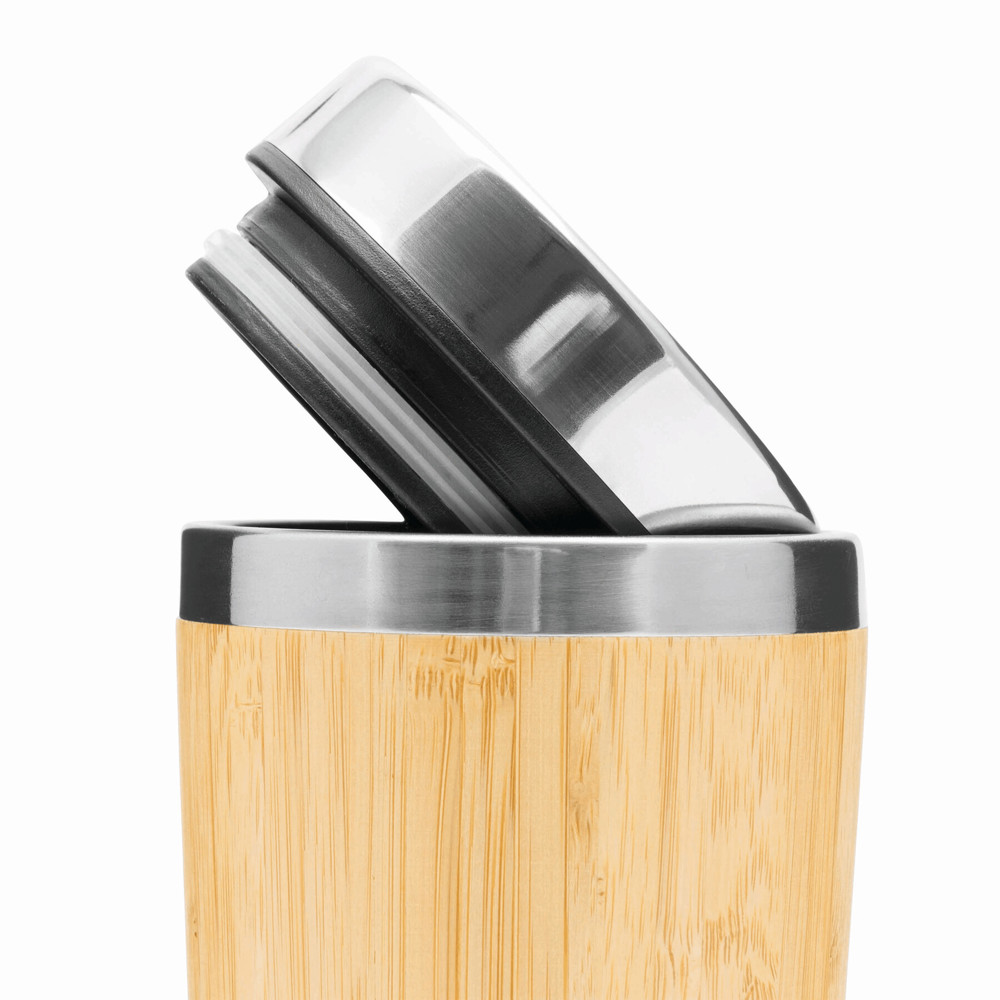 BAMBOO DRINK - Isoleerfles - met logo of onbedrukt bestellen
