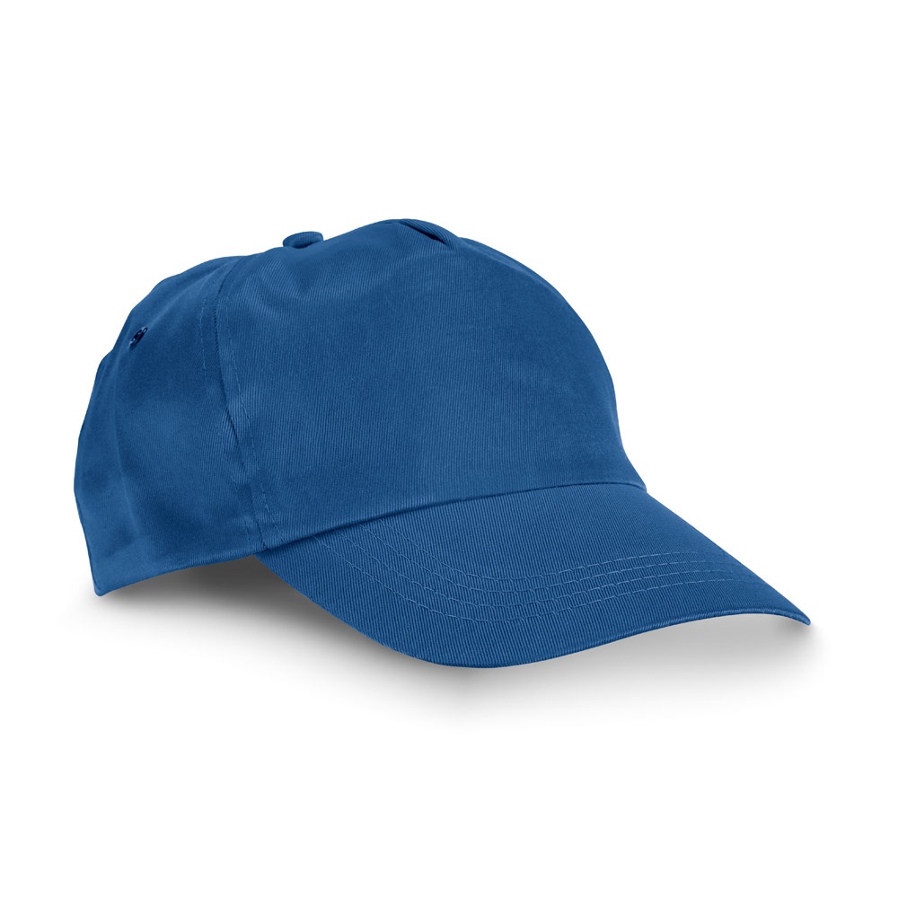 CAMPBEL. Polyester cap - kopen of bedrukken - Royal Blauw