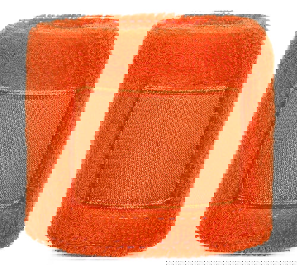 Polsband met label - met logo of onbedrukt bestellen - Oranje (PMS 165c) / Oranje