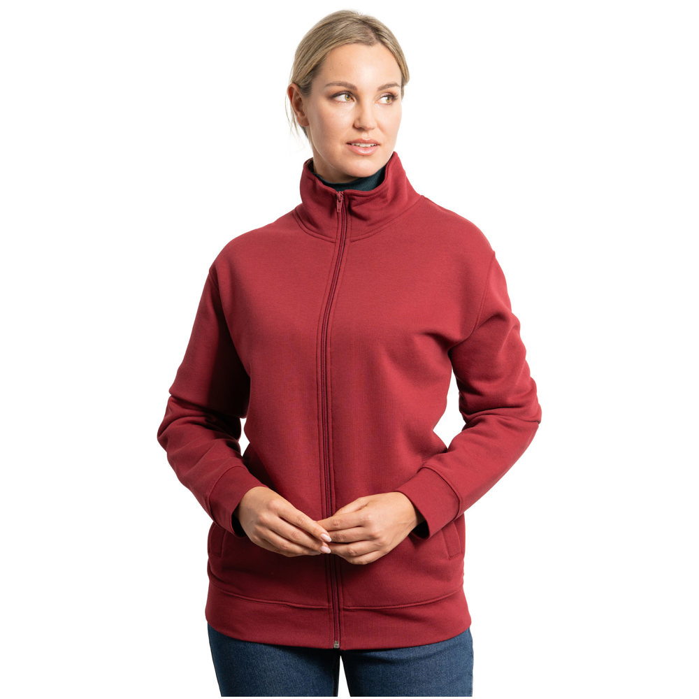 Ulan unisex sweater met volledige rits