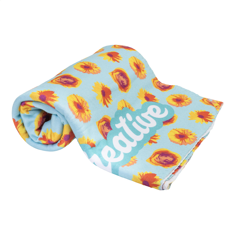 CreaFleece - custom made RPET polar fleece deken - met logo of onbedrukt bestellen