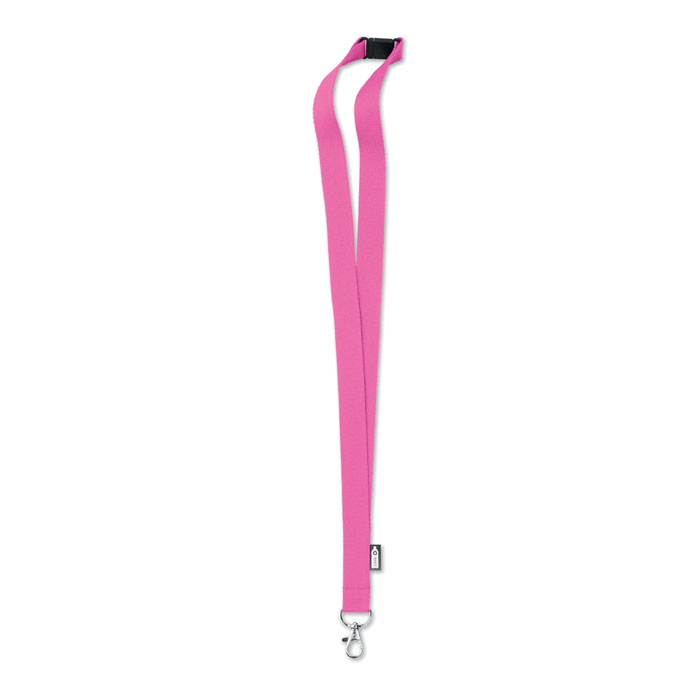 LANY RPET - RPET Lanyard - kopen of bedrukken - Fuchsia