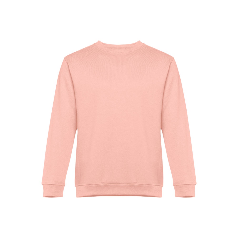 THC DELTA. Sweater (unisex) in katoen en polyester - voor bedrijven en relatiegeschenken - Zalm kleur