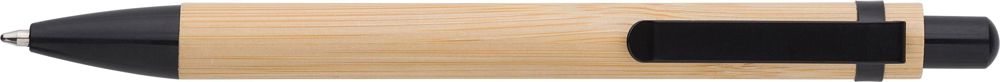 Bamboe balpen Colorado - kopen of bedrukken - Zwart