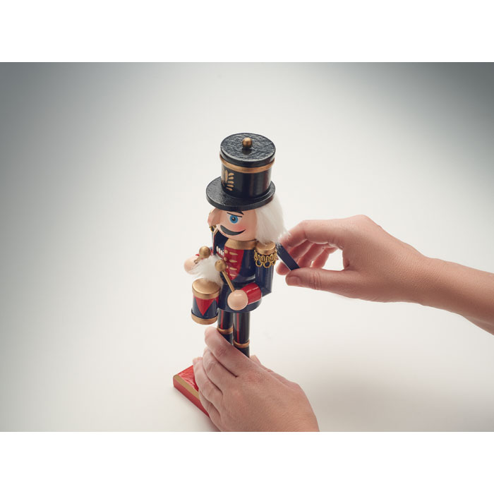 JOLLY CRUNCH - Notenkraker ornament van hout