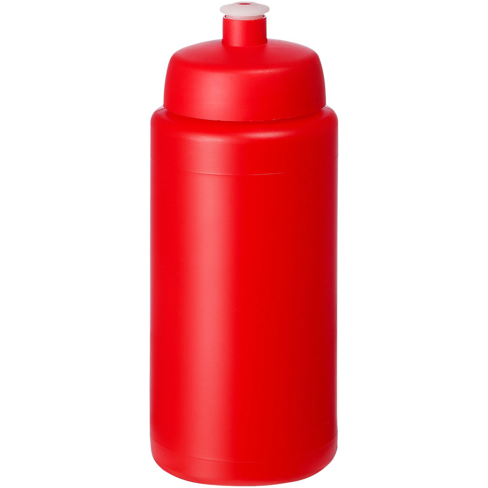Baseline® Plus grip 500 ml sportfles met sportdeksel - kopen of bedrukken - Rood