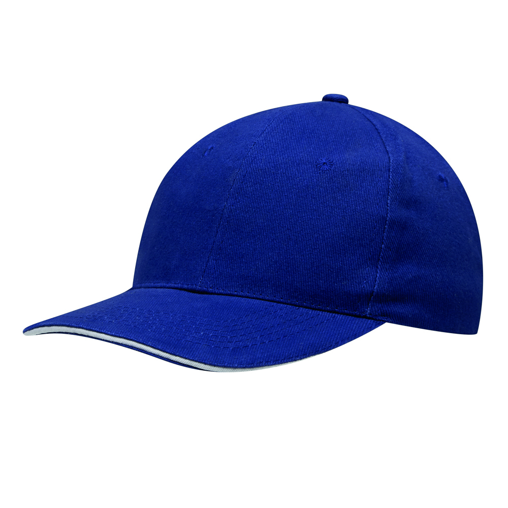 LIBERTY - 6 panel baseball cap - kopen of bedrukken - Blauw